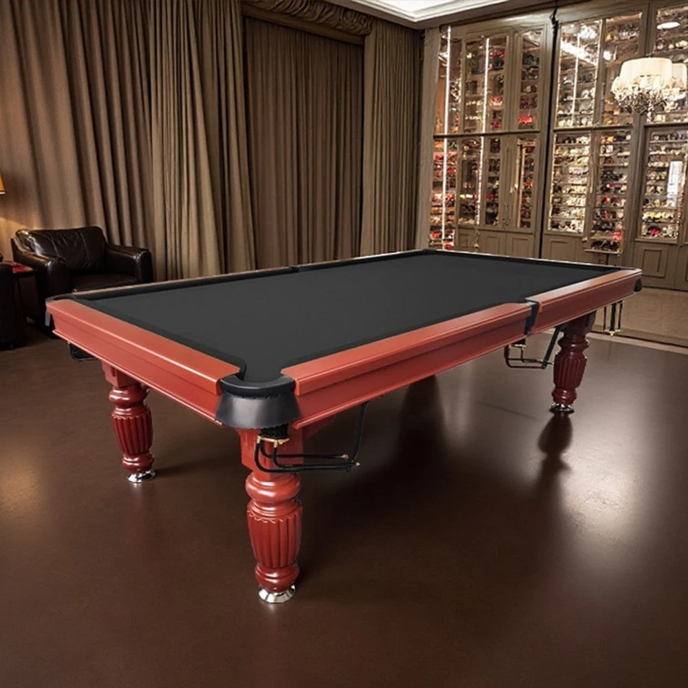 QUESLA 7FT Pool Table 2025 Model - Classic Slate Design Upgraded with Reinforced Legs & Pro Ball Nets - Professional Billiard Table, Solid Timber Walnut Frame - Image 5