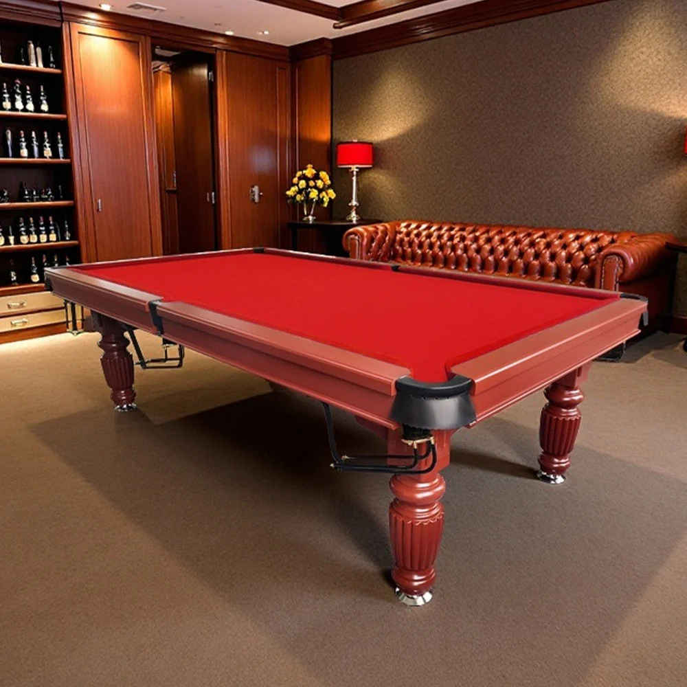 QUESLA 7FT Pool Table 2025 Model - Classic Slate Design Upgraded with Reinforced Legs & Pro Ball Nets - Professional Billiard Table, Solid Timber Walnut Frame - Image 11