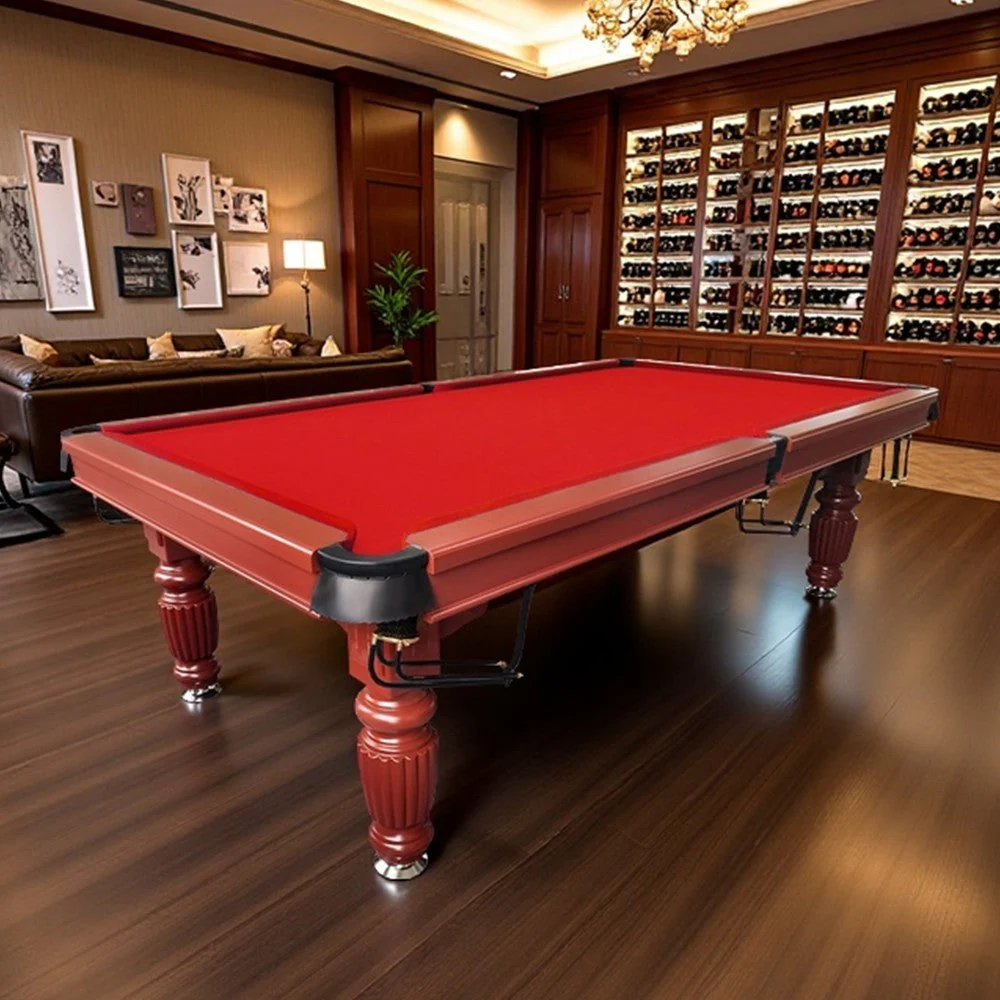QUESLA 7FT Pool Table 2025 Model - Classic Slate Design Upgraded with Reinforced Legs & Pro Ball Nets - Professional Billiard Table, Solid Timber Walnut Frame - Image 12
