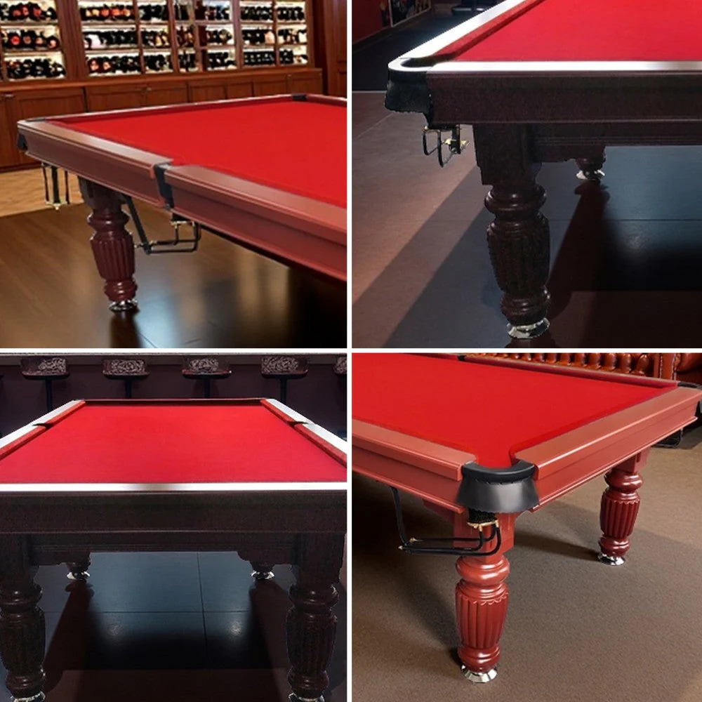 QUESLA 7FT Pool Table 2025 Model - Classic Slate Design Upgraded with Reinforced Legs & Pro Ball Nets - Professional Billiard Table, Solid Timber Walnut Frame - Image 13