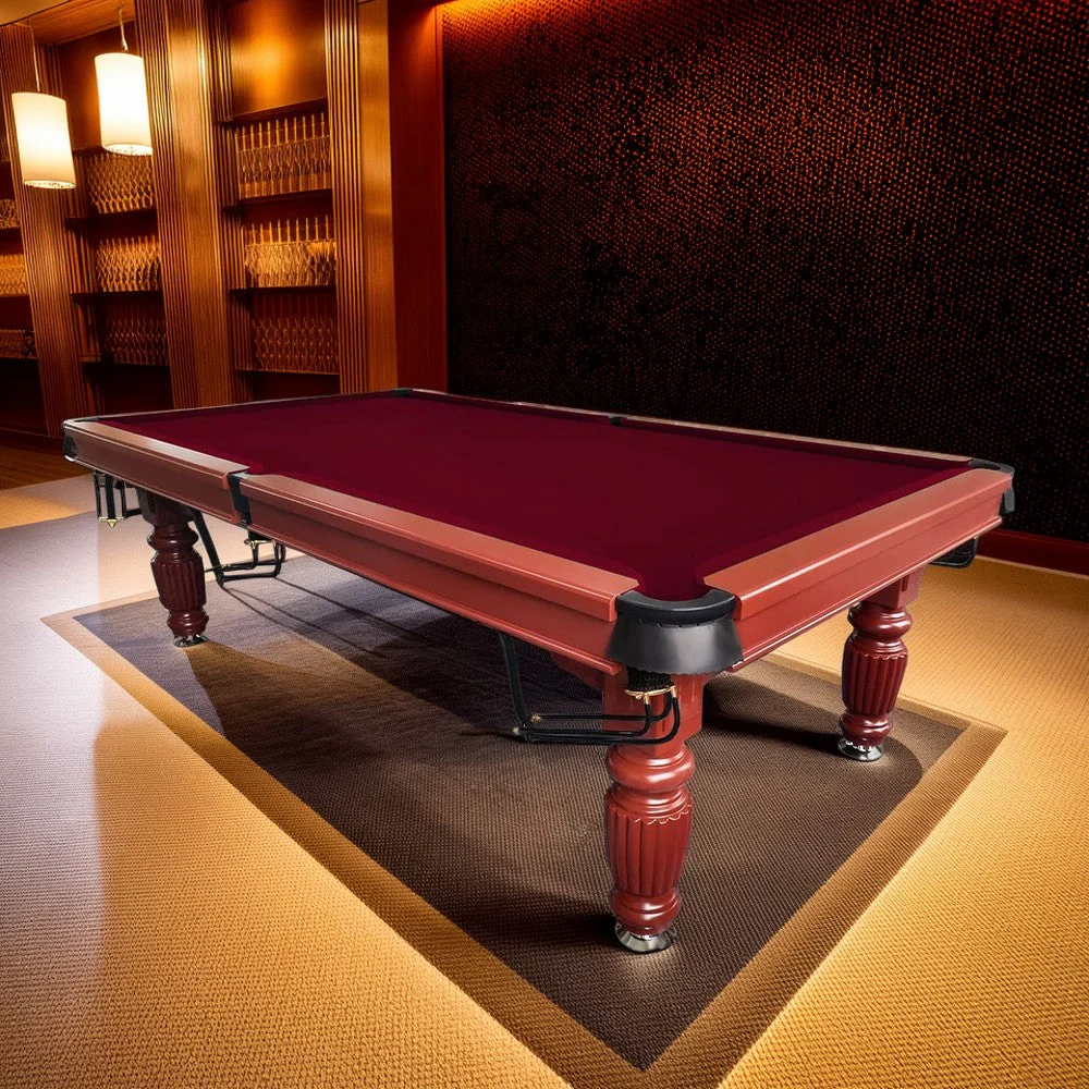 QUESLA 7FT Pool Table 2025 Model - Classic Slate Design Upgraded with Reinforced Legs & Pro Ball Nets - Professional Billiard Table, Solid Timber Walnut Frame - Image 19