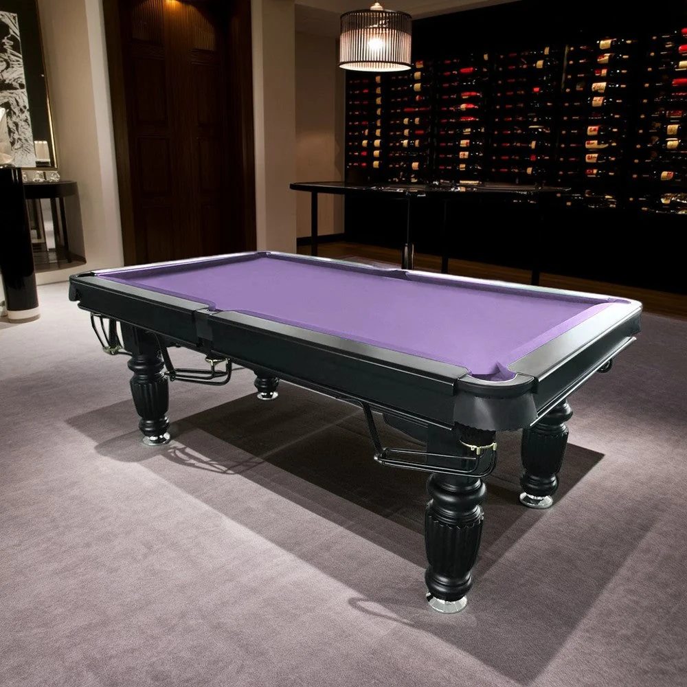QUESLA 7FT Pool Table 2025 Model - Classic Slate Design Upgraded with Reinforced Legs & Pro Ball Nets - Professional Billiard Table, Solid Timber Black Frame - Image 53