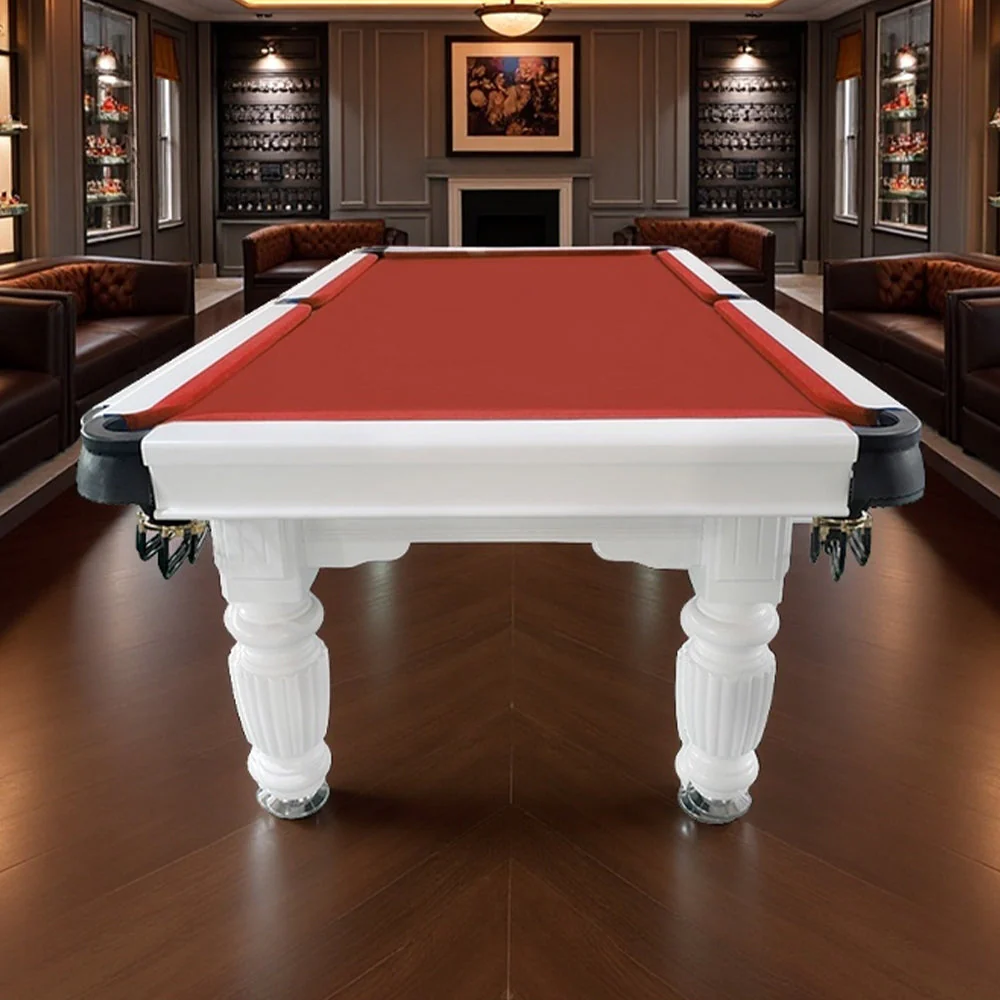 QUESLA 7FT Pool Table 2025 Model - Classic Slate Design Upgraded with Reinforced Legs & Pro Ball Nets - Professional Billiard Table, Solid Timber White Frame - Image 59
