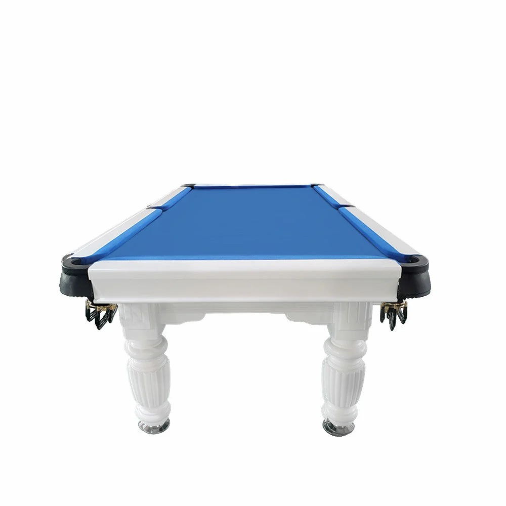 QUESLA 8FT Pool Table 2025 Model - Classic Slate Design Upgraded with Reinforced Legs & Pro Ball Nets - Professional Billiard Table, Solid Timber White Frame - Image 23
