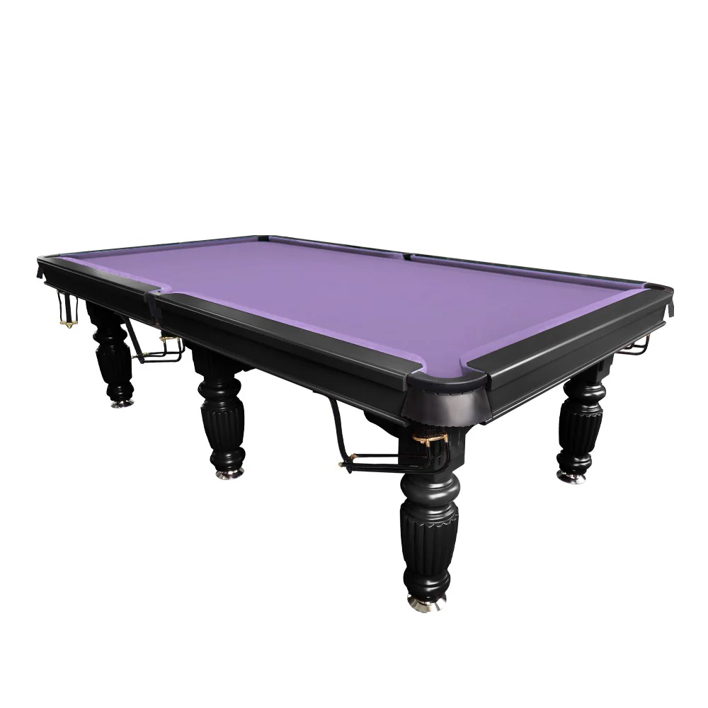 QUESLA 9FT Pool Table 2025 Model - Classic Slate Design Upgraded with Reinforced Legs & Pro Ball Nets - Professional Billiard Table, Solid Timber Black Frame - Image 16