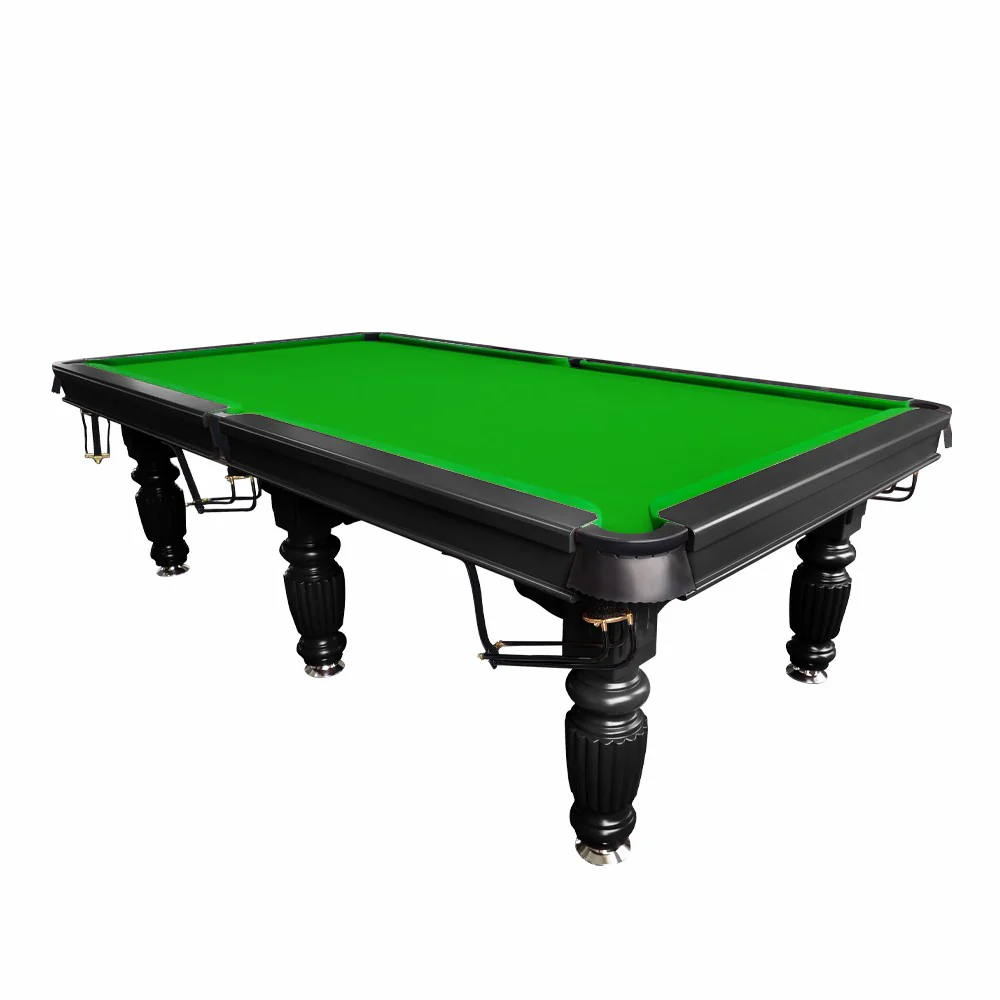 QUESLA 9FT Pool Table 2025 Model - Classic Slate Design Upgraded with Reinforced Legs & Pro Ball Nets - Professional Billiard Table, Solid Timber Black Frame - Image 30