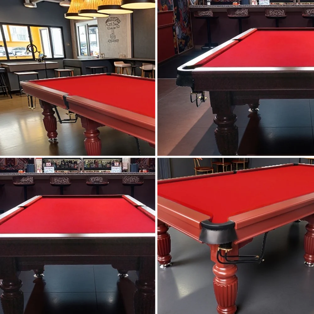 QUESLA 9FT Pool Table 2025 Model - Classic Slate Design Upgraded with Reinforced Legs & Pro Ball Nets - Professional Billiard Table, Solid Timber Walnut Frame - Image 25
