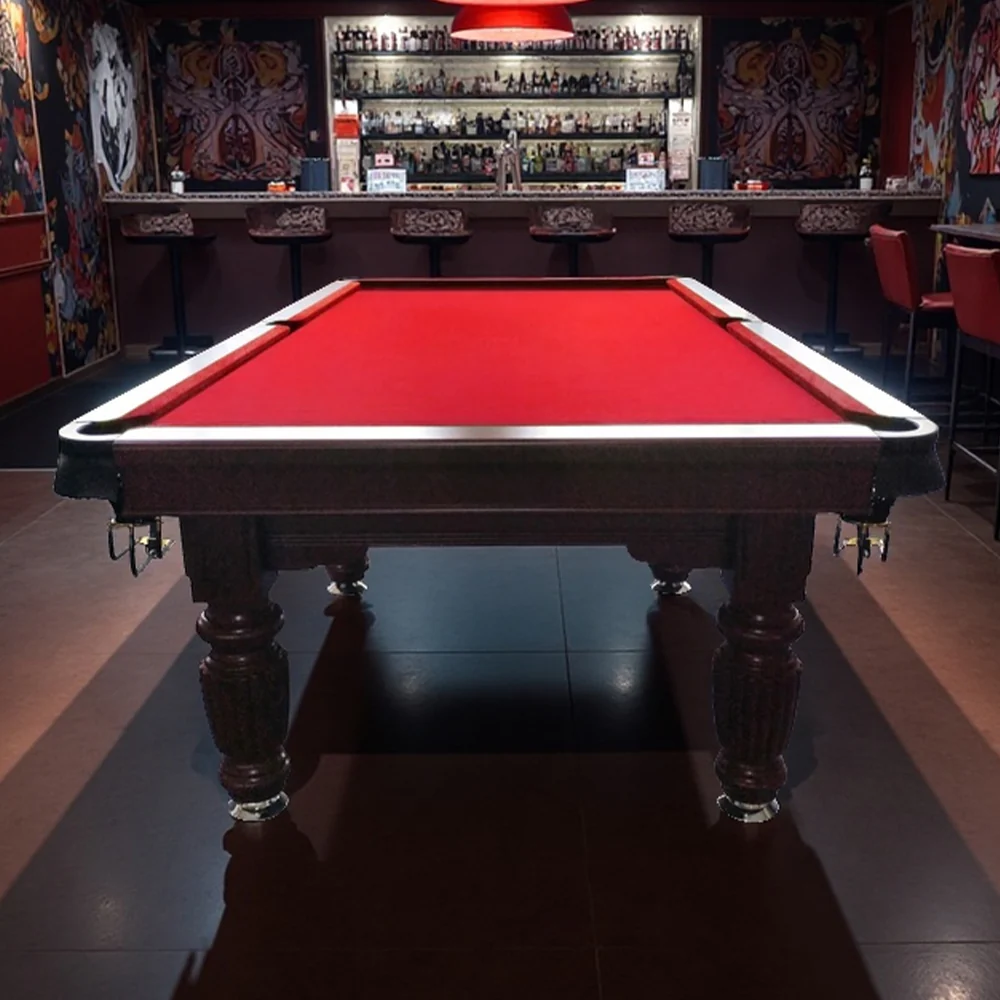 QUESLA 9FT Pool Table 2025 Model - Classic Slate Design Upgraded with Reinforced Legs & Pro Ball Nets - Professional Billiard Table, Solid Timber Walnut Frame - Image 26