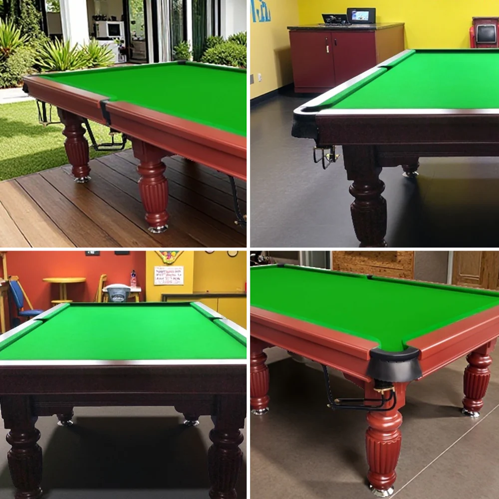 QUESLA 9FT Pool Table 2025 Model - Classic Slate Design Upgraded with Reinforced Legs & Pro Ball Nets - Professional Billiard Table, Solid Timber Walnut Frame - Image 30