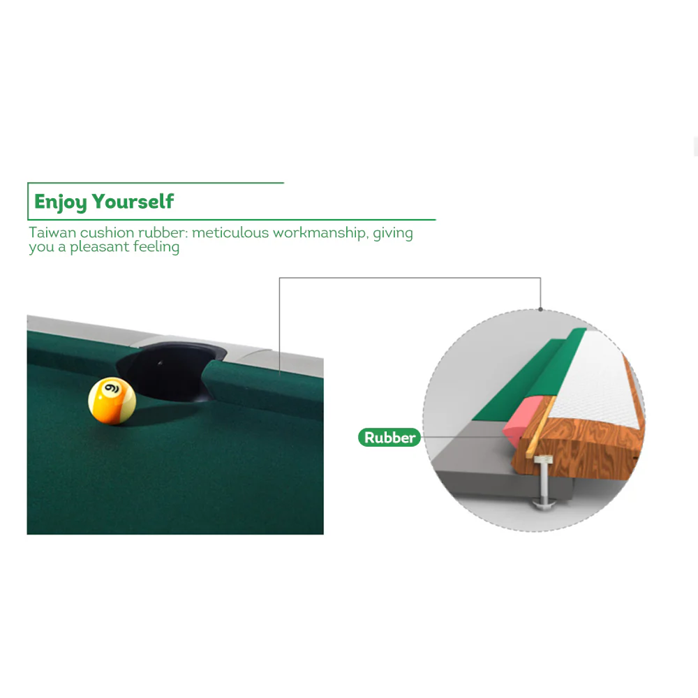 XINGPAI XW138 9FT American Pool Table Fancy Nine Ball Pool Table Economical Pool Table - Image 10