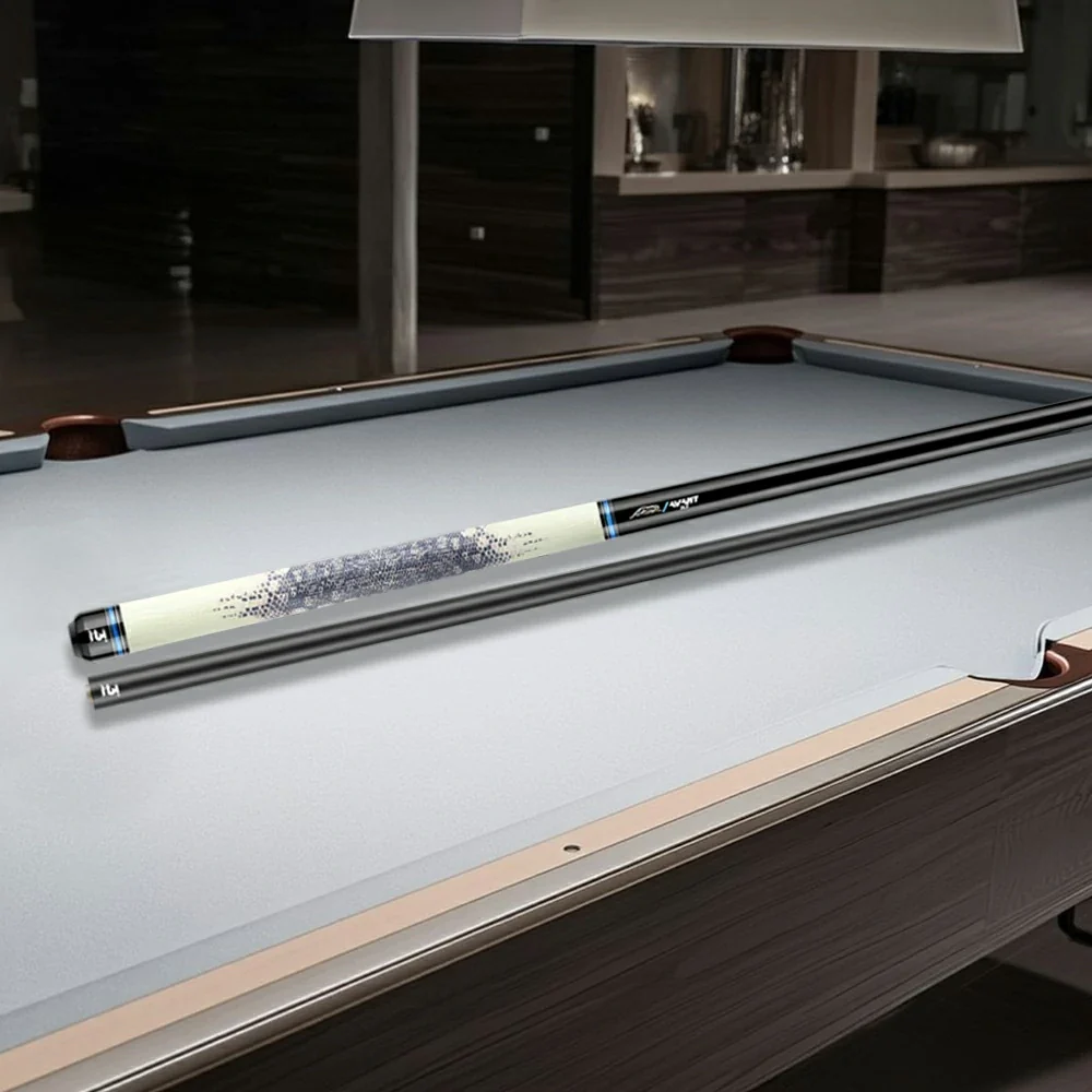 RB Professional Billiard Cue Set - 147cm with 13mm Tip, Cue Case Included, Advanced Tech Material – White - Image 2