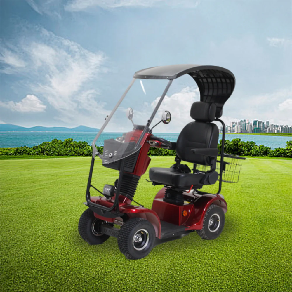 ROLLUX BSH 500W 48V20Ah Lead-Acid/Lithium Battery Electric Mobility Scooter Drum Brake - Image 12