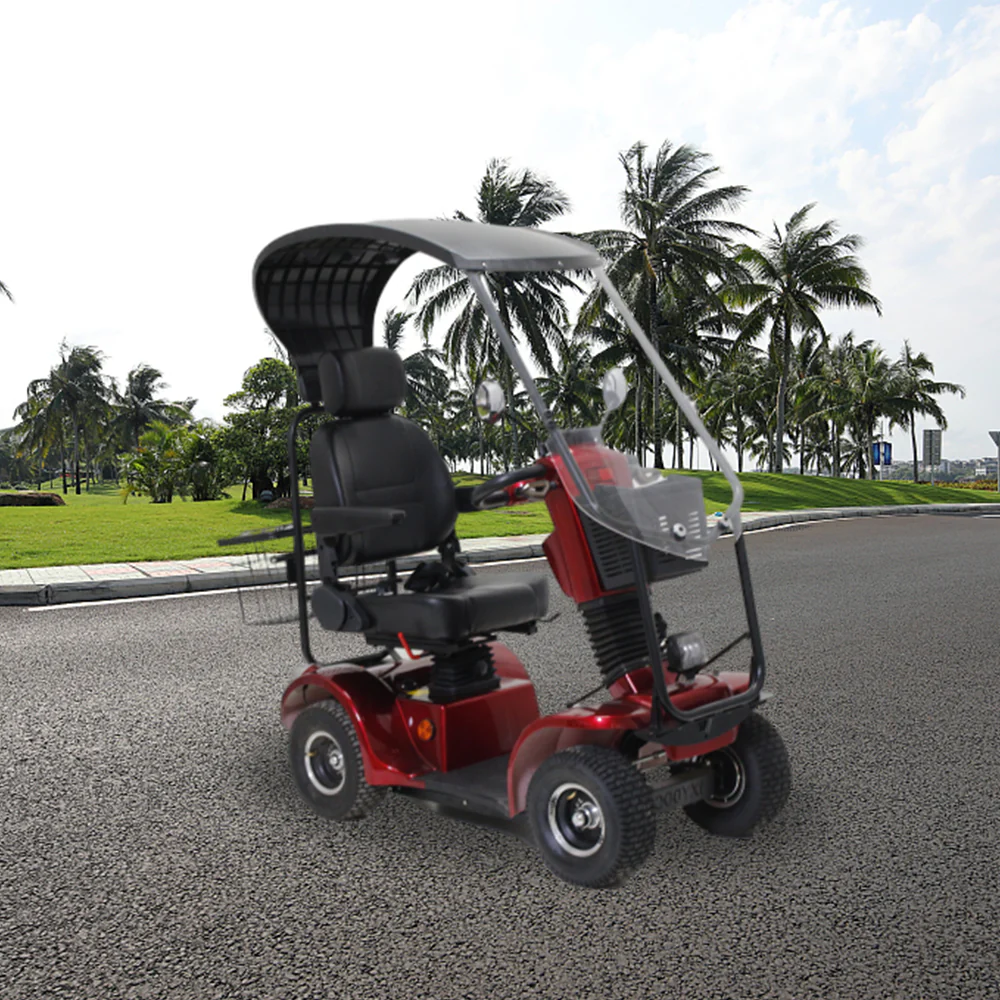 ROLLUX BSH 500W 48V20Ah Lead-Acid/Lithium Battery Electric Mobility Scooter Drum Brake - Image 13