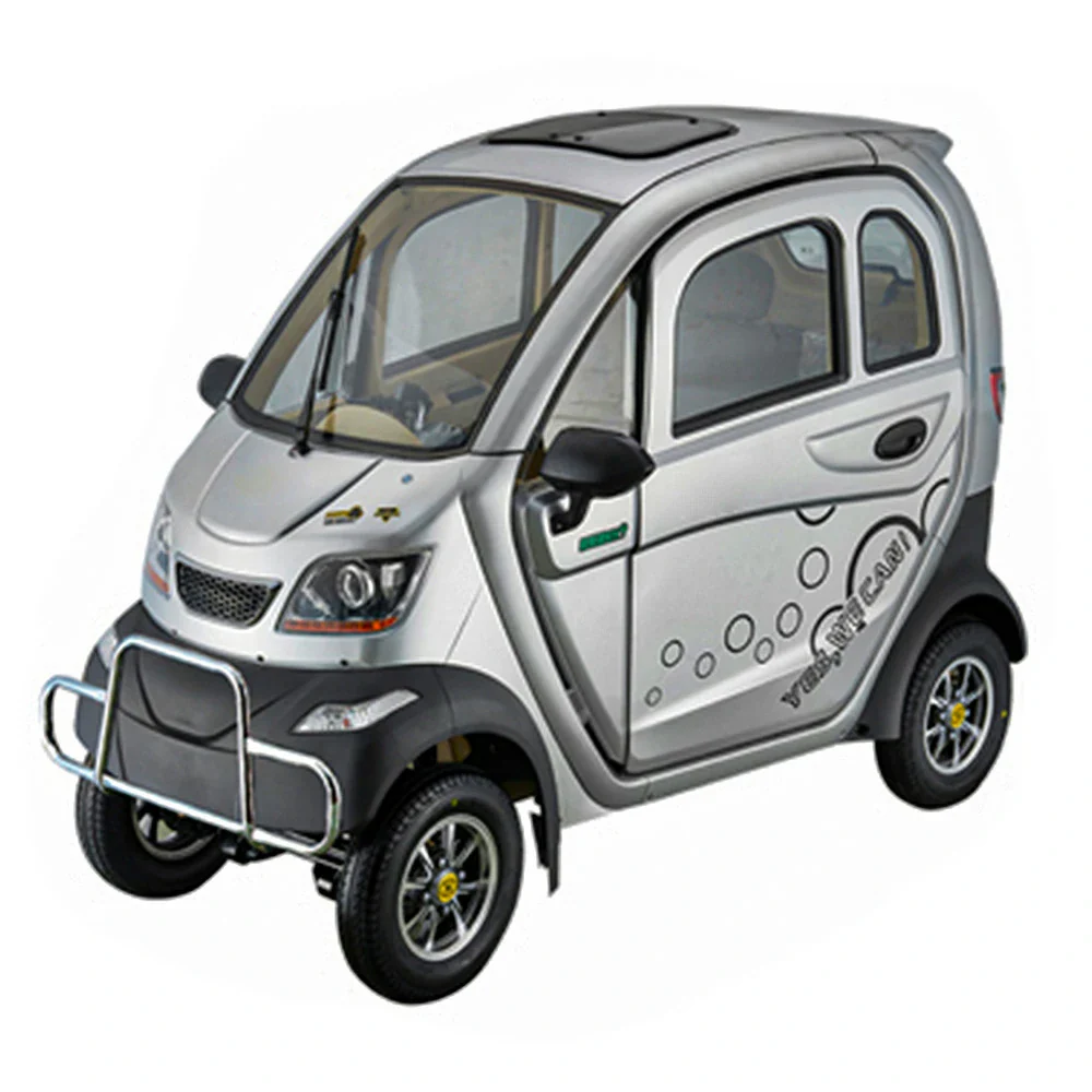 ROLLUX Enclosed Mobility Scooter - 60V1200W Motor, 70-80km Long Range, All-Weather Comfort, Safe Urban Commuting with Armrest Control - Image 6