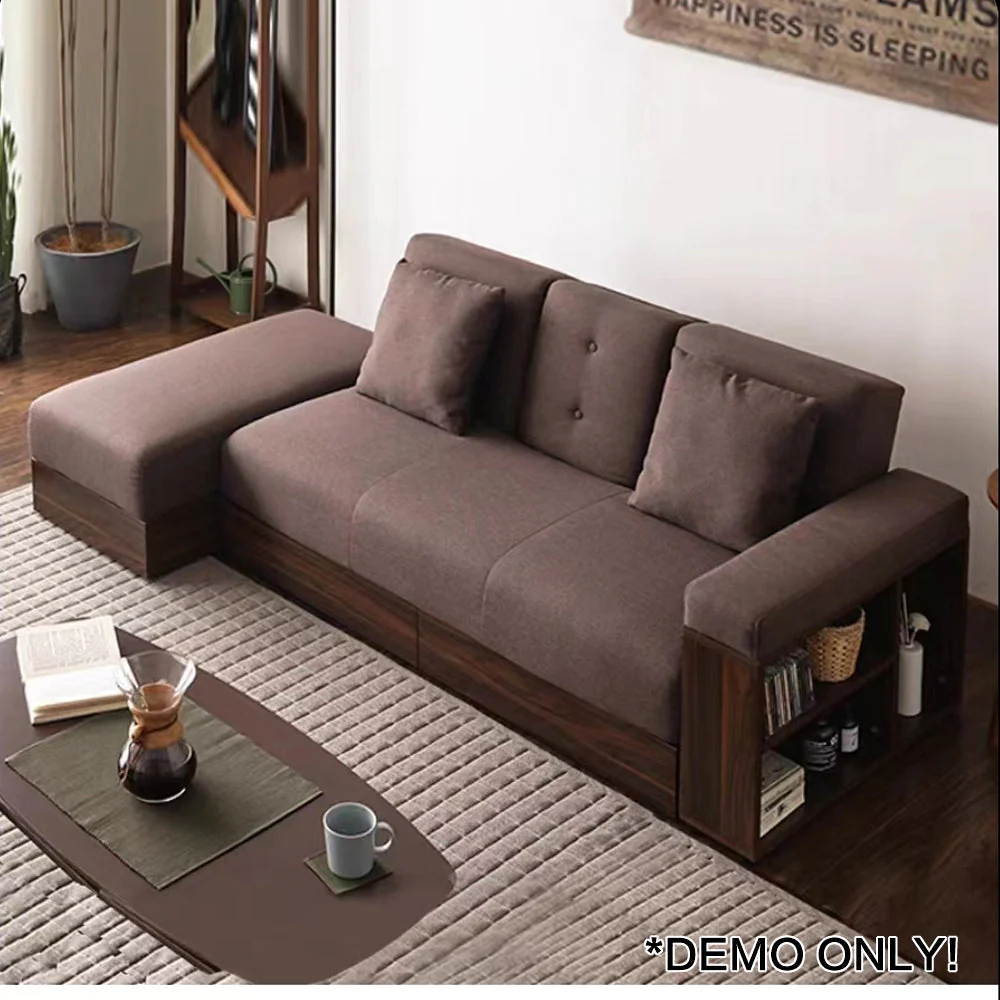 LIVARA 207CM Multi-functional Sofa Bed w/ Storage Space - Image 11