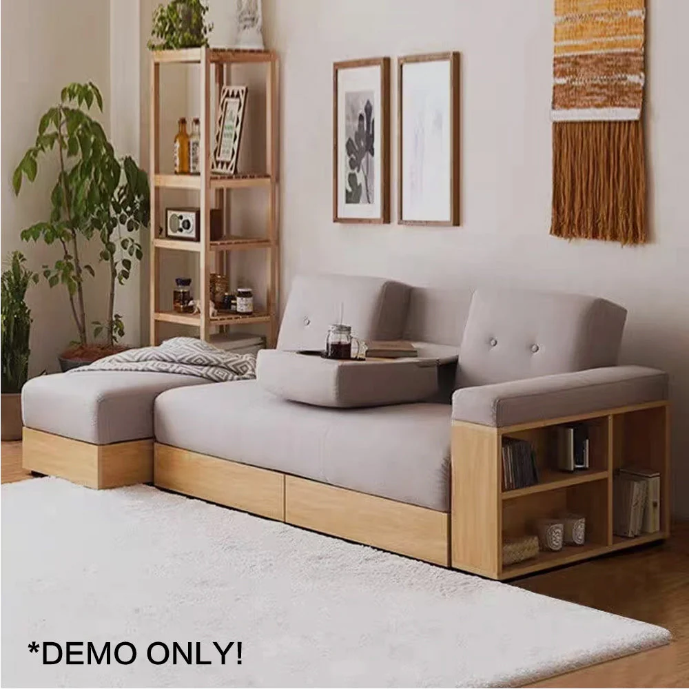 LIVARA 207CM Multi-functional Sofa Bed w/ Storage Space - Image 8