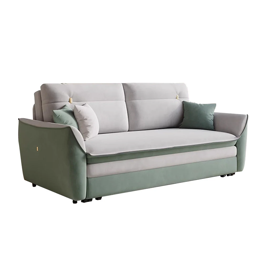 LUXORA 130-210cm Telescopic Storage Sofa Folding Sofa Bed - Image 5