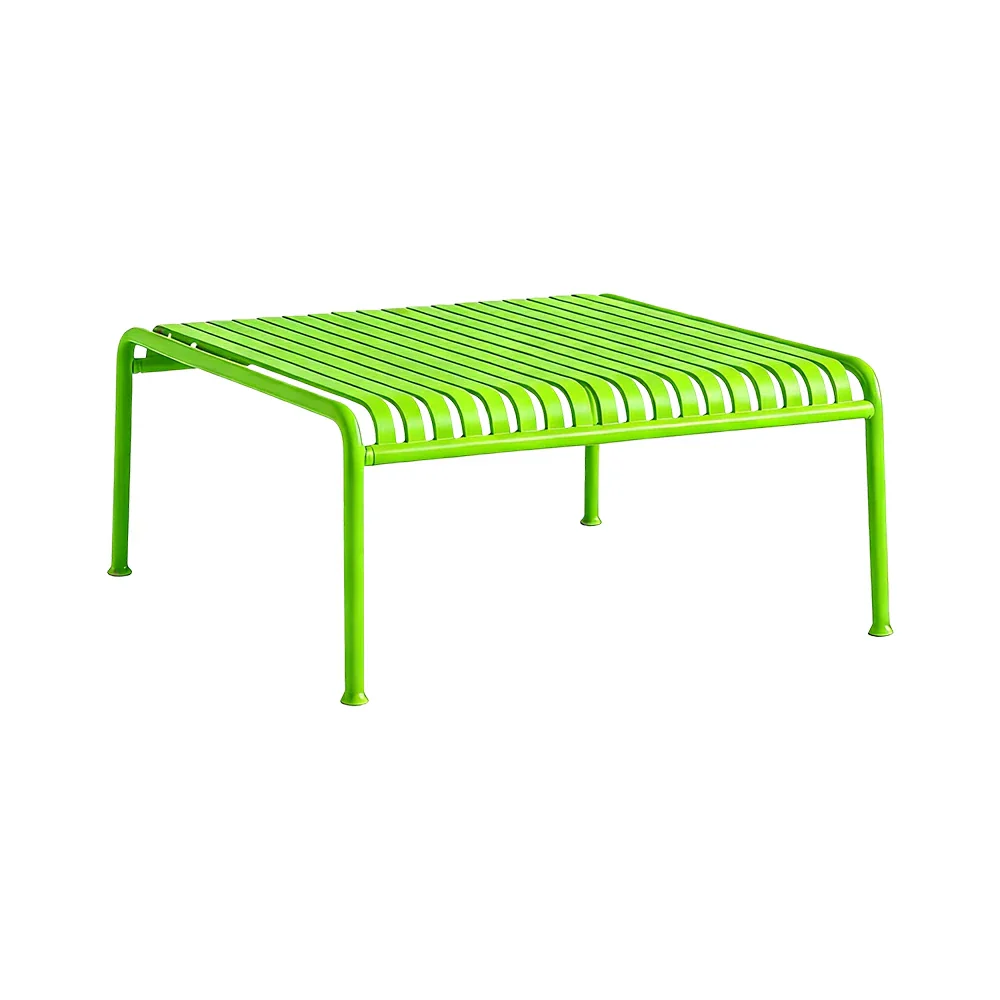 SOLARA Outdoor Metal Furniture Collection - Dining Table, Dining Chair & Lounger, Heavy-Duty Steel Frame, Weather-Resistant Finish - Light Green - Image 36
