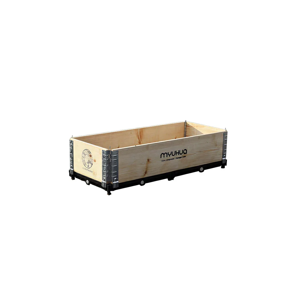 SOLARA Solid Wood Raised Garden Bed with Reinforced Frame Grow Bag Planter Box 100x40x26.5cm for Balcony Patio
