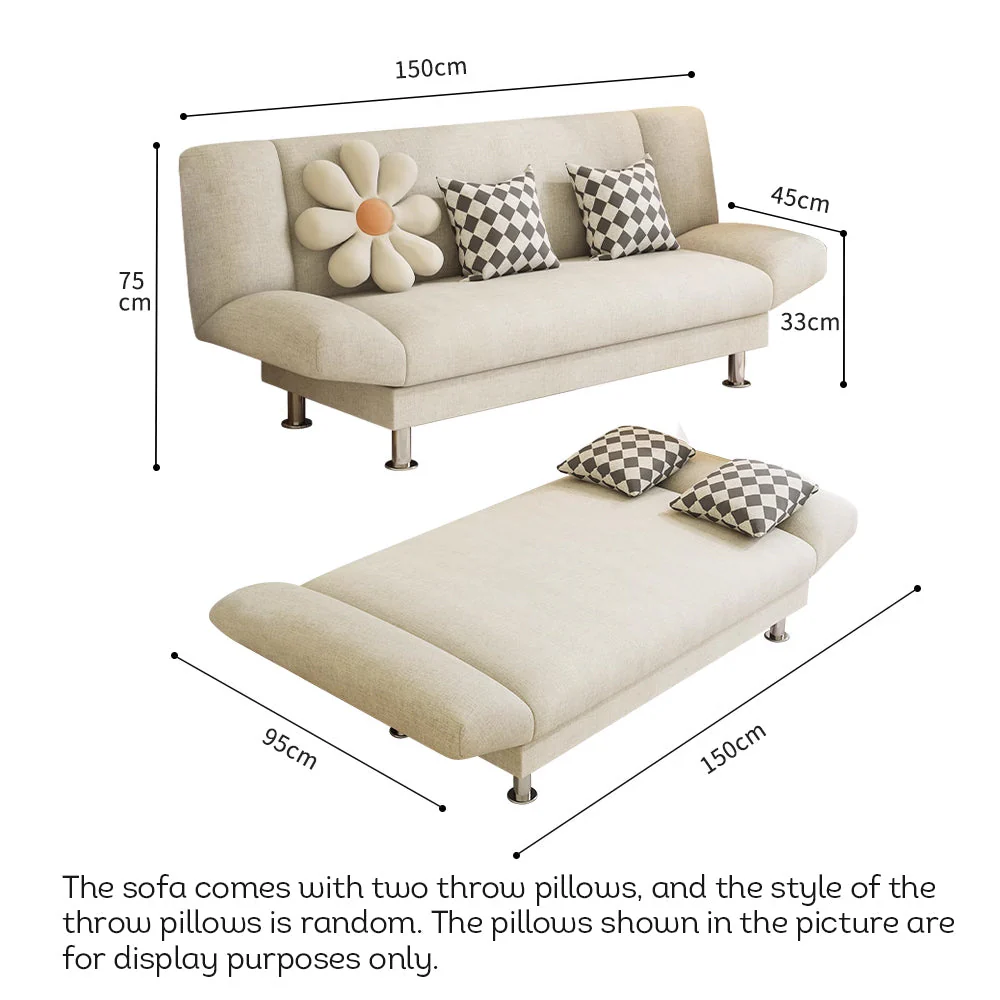 LIVARA 120/ 150/ 180cm Length Sofa Bed Small-sized Sofa for Compact Spaces - Image 15