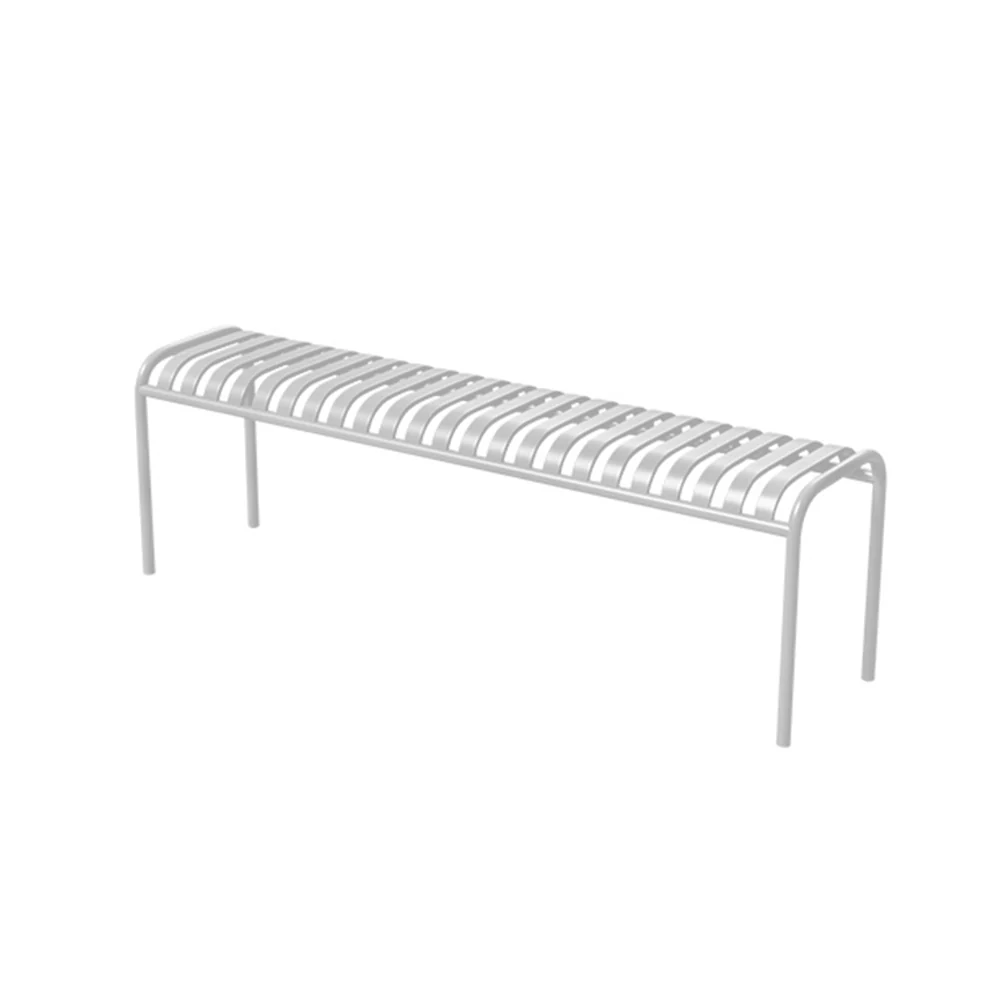 SOLARA Outdoor Iron Table/Bench/Chair/Sofa/Bar Stool - White - Image 16