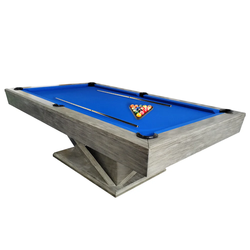 QUESLA WP06 7FT Luxury Slate Billiard Table W/ Free Accessories Pool Table - Grey&Blue - Image 11