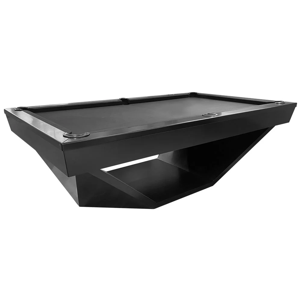 QUESLA WP11 8FT Luxury Slate Billiard Table w/ Free Accessories Pool Table-Black&Grey - Image 5