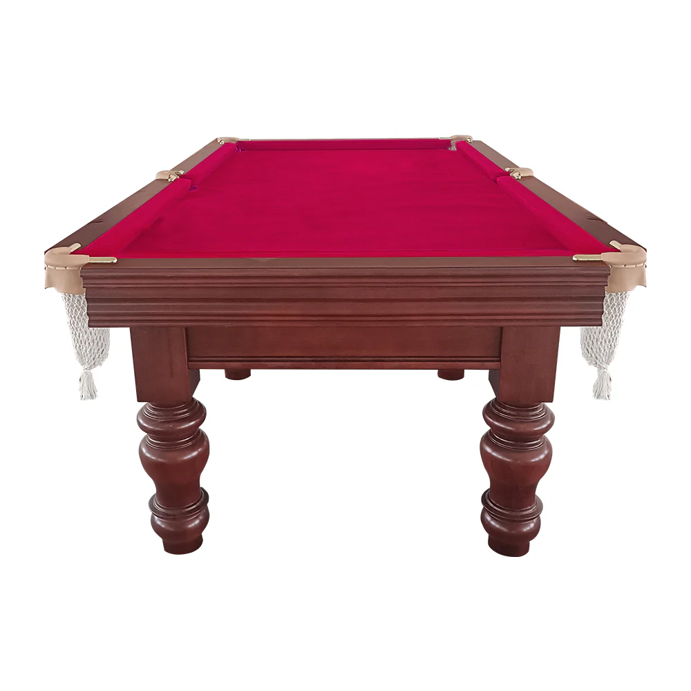 QUESLA HESTIA 9FT Slate Pool Snooker Table Billiards Table - Mahogany - Image 12