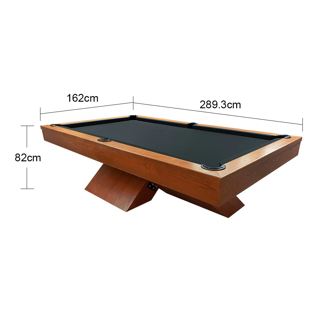 QUESLA WY20 9FT Luxury Slate Billiard Table w/ Free Accessories Pool Table 3 PCS Slate - Yellow&Dark Grey - Image 11