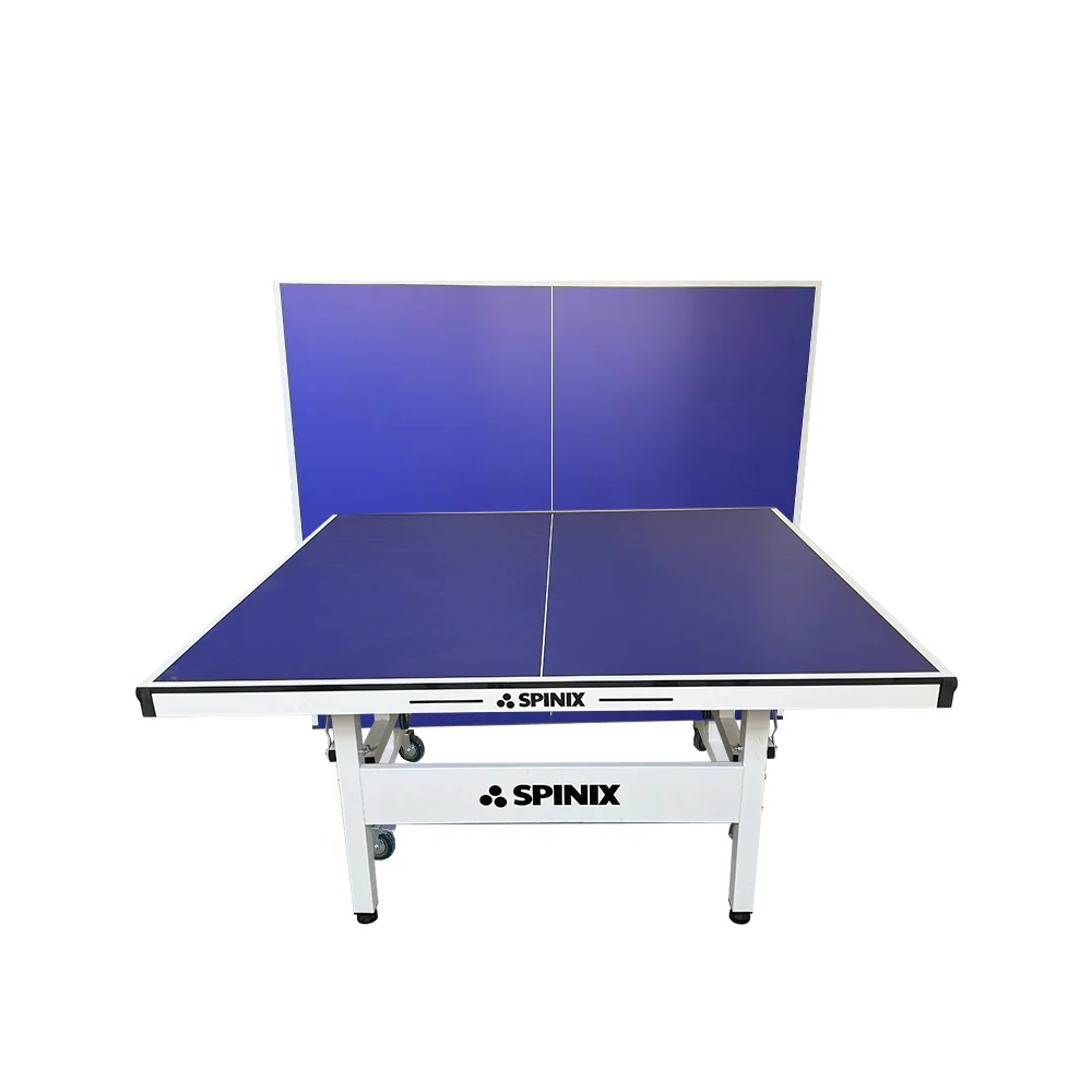 SPINIX Rollaway 13mm Indoor Black&Blue Foldable Solo Play Table Tennis Pingpong Table-Bats Balls Net - Image 3