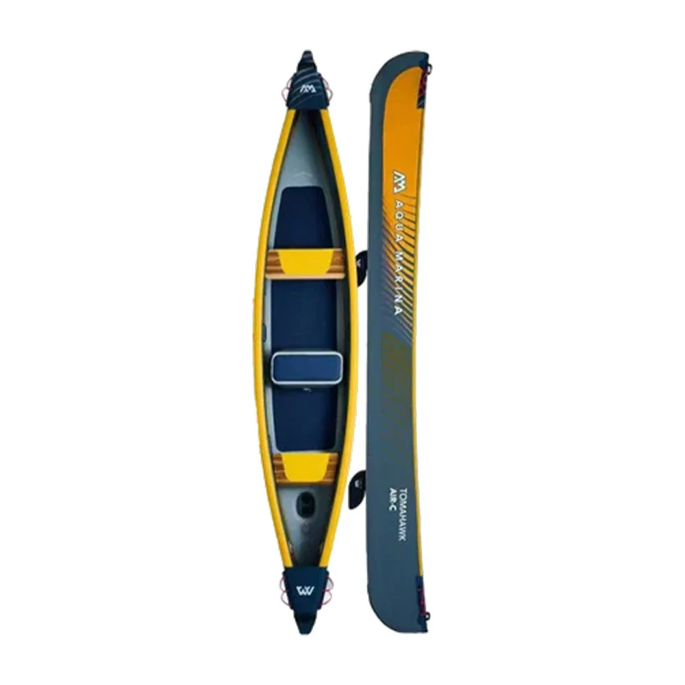 TREKKA 1/2/3-Person Inflatable Kayak Lightweight Durable Design Inflatable Keel Splash-Proof Shields Ideal for Boating & Fishing - Image 11