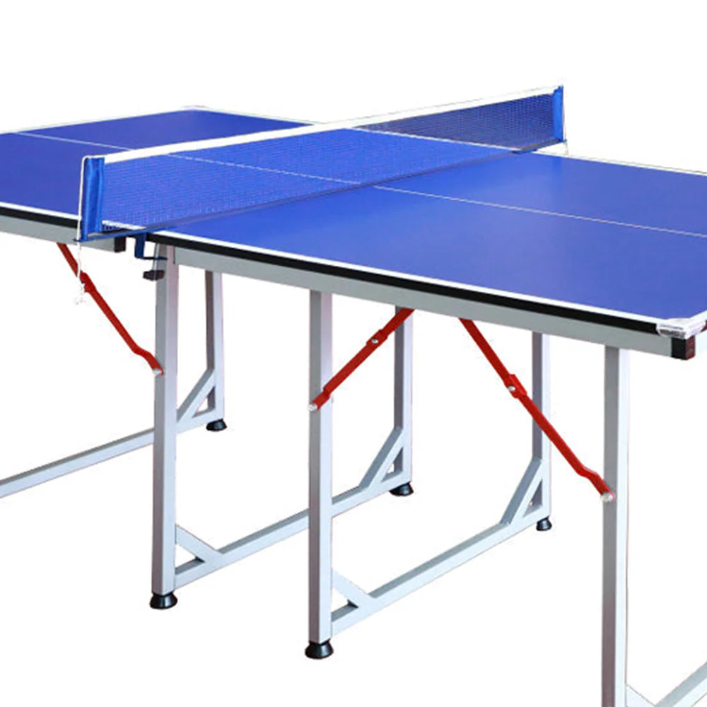 DOUBLE FISH C1 15mm Gray&Blue Indoor Table Tennis/Ping Pong Table - Bats Ball Net ITTF Approve - Image 4